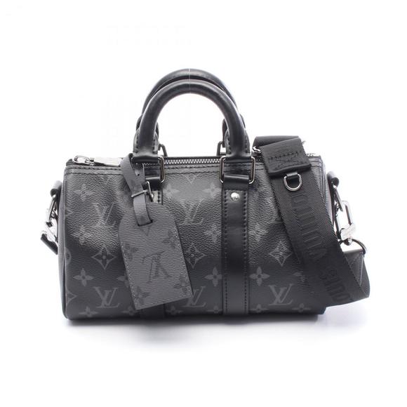 Louis Vuitton Keepall Bandouliere 25 Handbag, PVC-Coated Canvas and Leather, ... - Picture 1 of 5